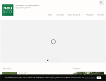 Tablet Screenshot of neuland-oppach.de